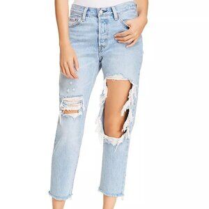 Levi’s – 501 Crop Jeans in Bonafide